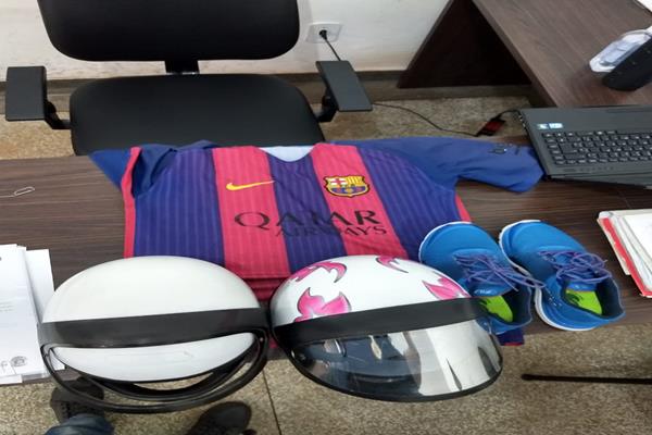 Objetos utilizados pelos acusados no dia do crime.